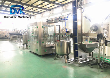 καυτή υγρή μηχανή πλήρωσης 2000bph 3.1kw για το χυμό φρούτων 8 κεφάλια πλήρωσης